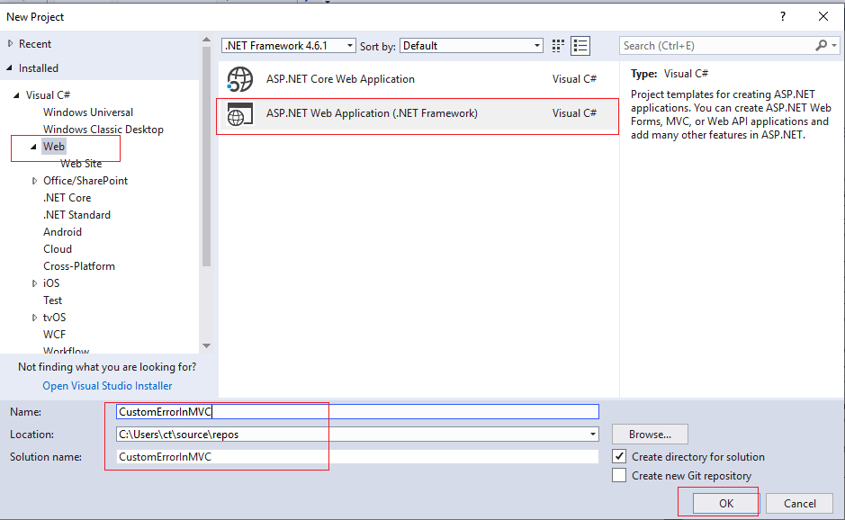 Custom Error pages in ASP.NET MVC